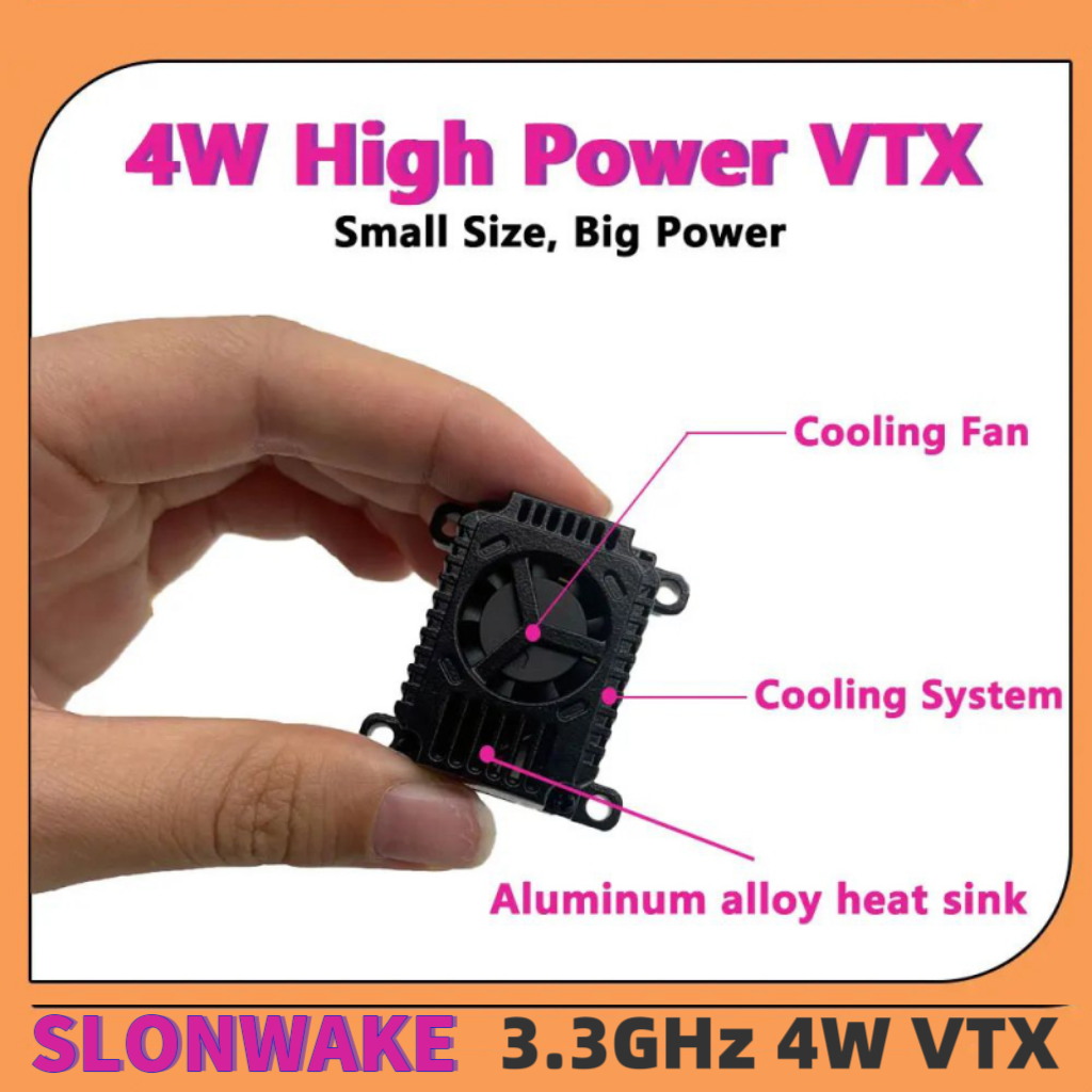 SLONWAKE FPV 3.3G 16CH 4000mW  - Drone Receiver recensione e prezzo
