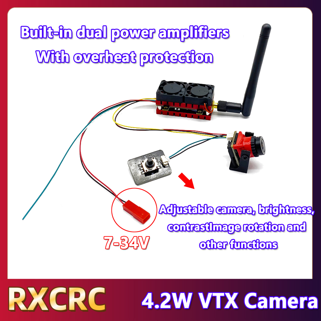 RXCRC 5.8G 48CH 4.2W High Powe - Drone Receiver recensione e prezzo
