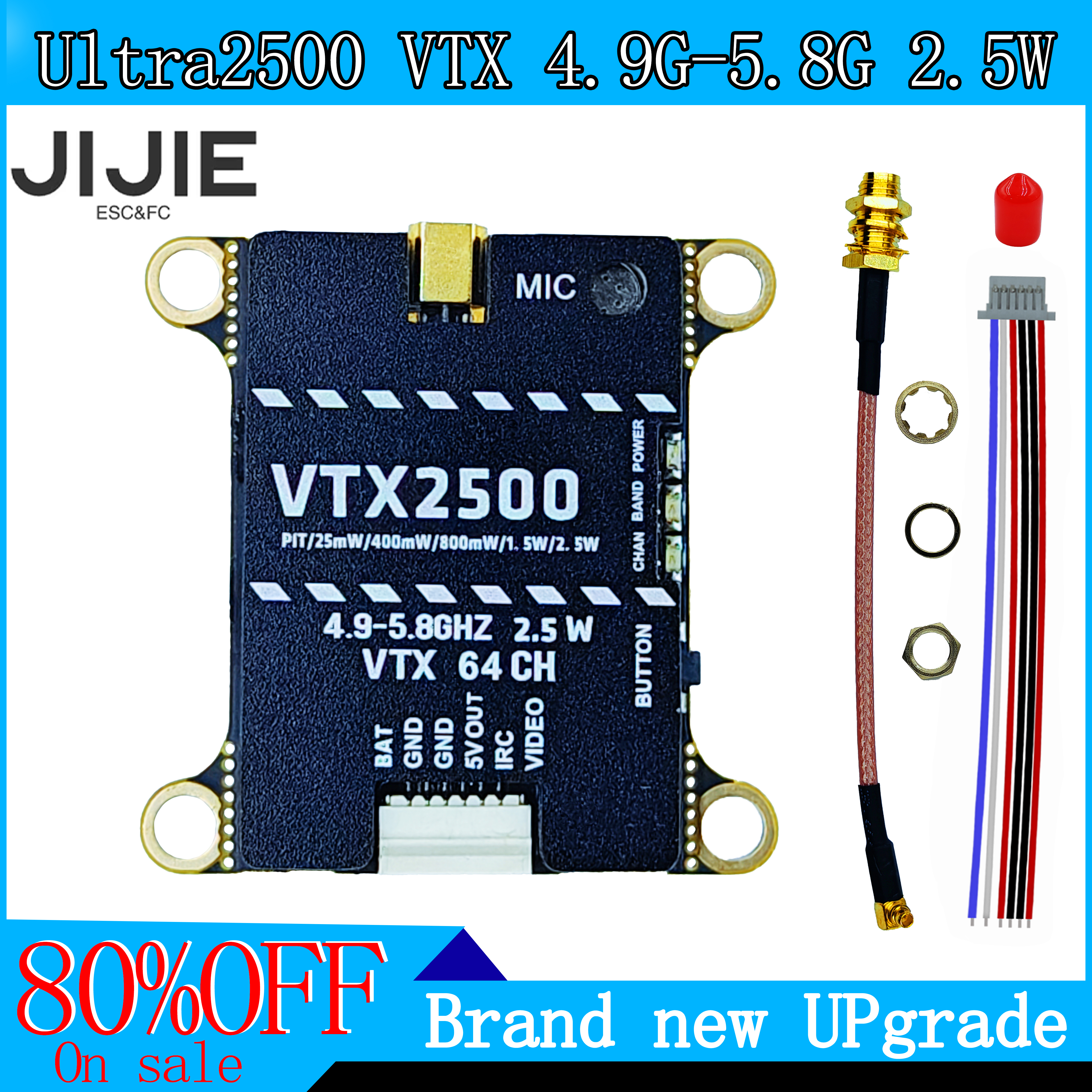JIJIE Original new 1.6W VTX 2. - Drone Power Distribution Board recensione e prezzo