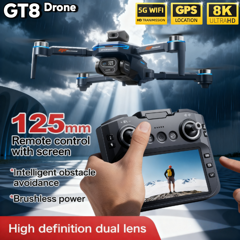 For Genuine GT8 Drone 4K Profe - Drone Gps Mount recensione e prezzo