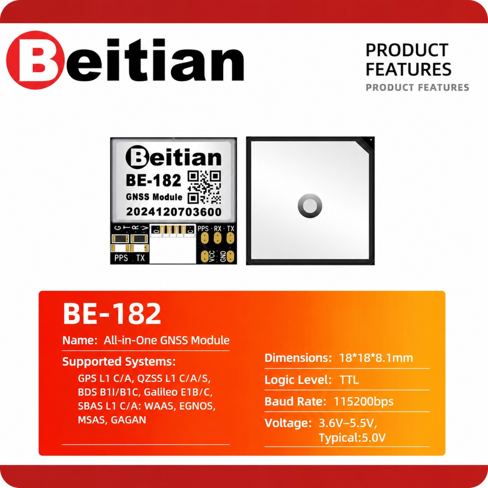 Beitian M10 Triple Mode GNSS C - Drone Gps Module recensione e prezzo