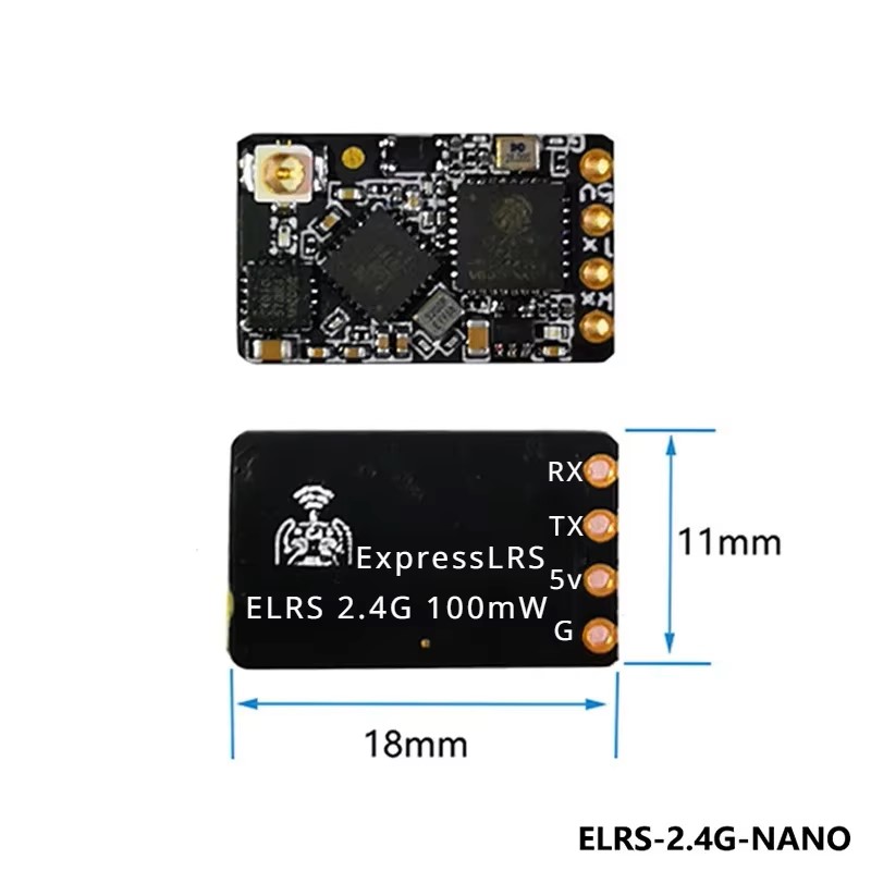 ELRS 2.4GHz NANO Receiver Expr - Drone Antenna recensione e prezzo