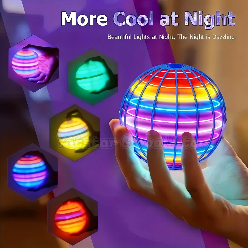 LED Light Up Flying Orb Boomer - Drone Battery recensione e prezzo