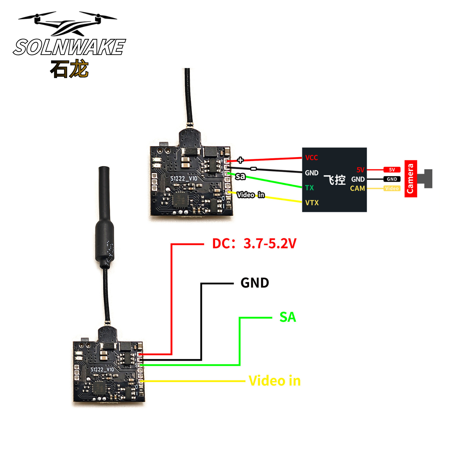SLONWAKE Nano 5.8G 48CH 200mW  - Drone Transmitter recensione e prezzo