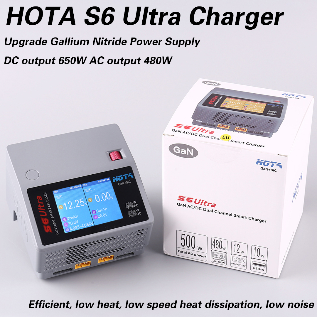 HOTA S6 Ultra Gallium Nitride  - Drone Charger recensione e prezzo