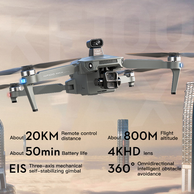 SJRC KF100 MAX 8K UHD Photo HD - Drone Gimbal recensione e prezzo