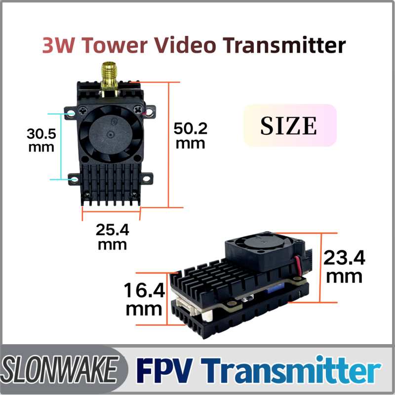 SLONWAKE 5.8G 3000mW Simulatio - Drone Receiver recensione e prezzo