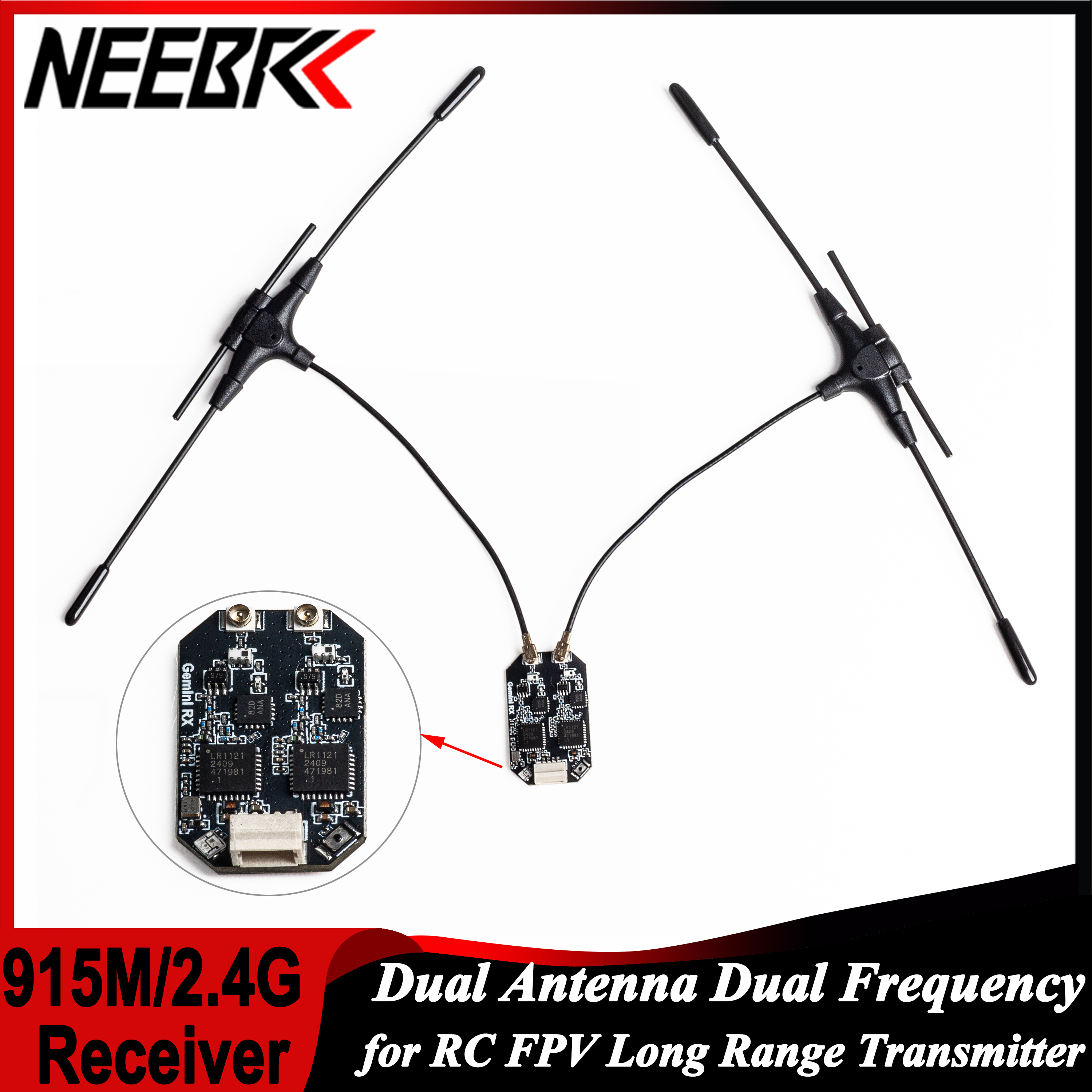 ELRS 915MHz/2.4GHz Gemini Dual - Drone Antenna recensione e prezzo