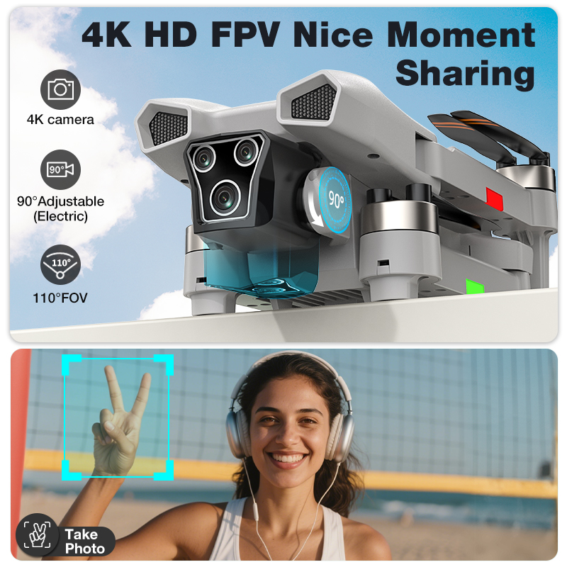 NEW Hot L017 Pro Drone Brushle - Drone Gps Mount recensione e prezzo