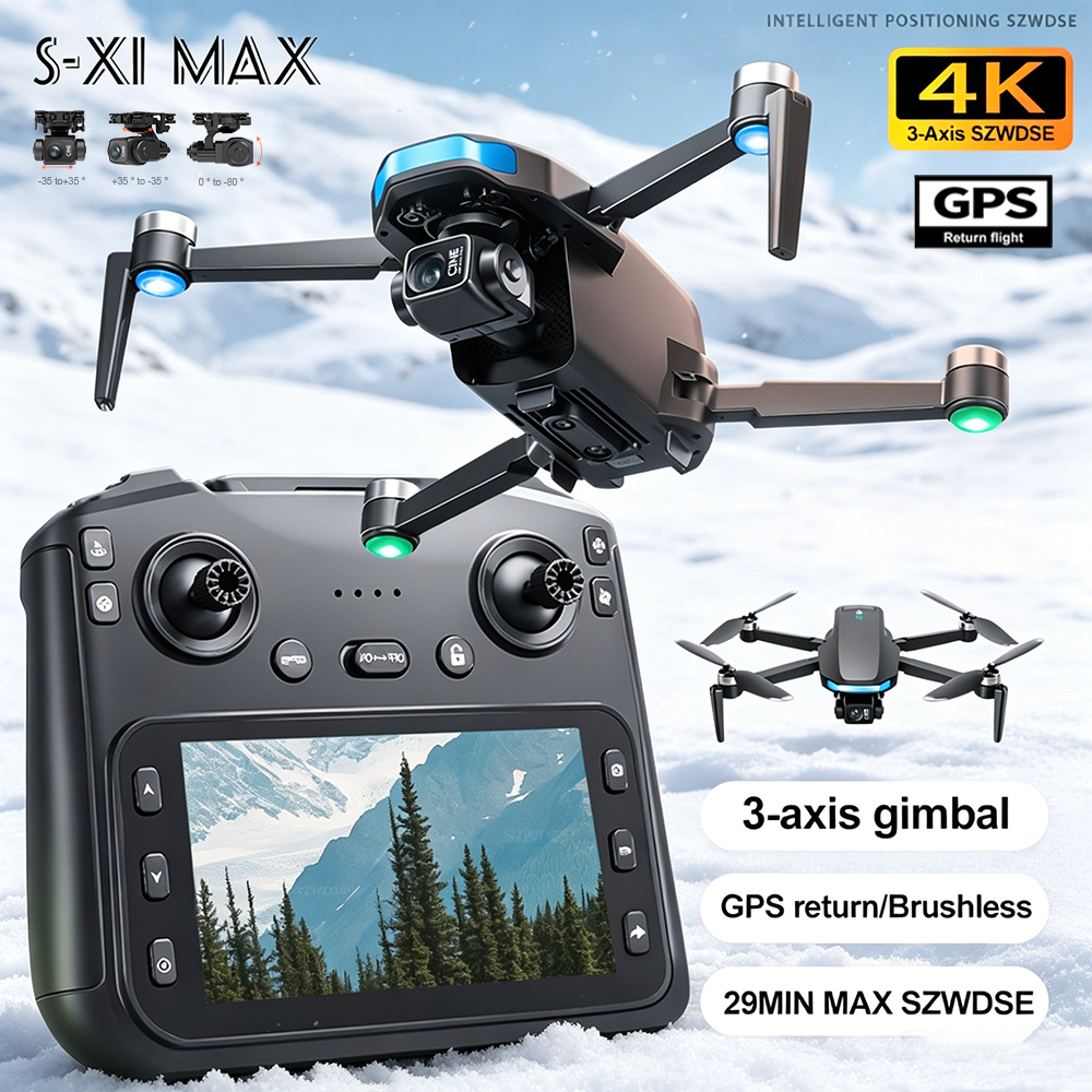 New S-X1 MAX Drone GPS 8K Prof - Drone Gps Mount recensione e prezzo